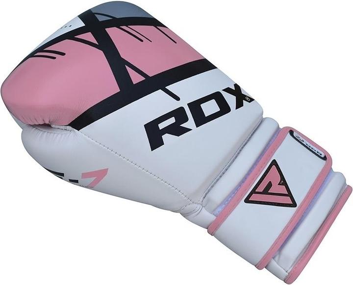 Actual product image Rdx F7 Ego Boxing Gloves Pink (8 OZ, One size)