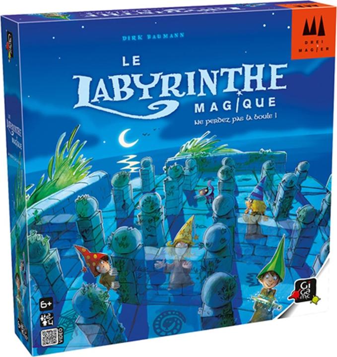 Actual product image Gigamic Magic Labyrinths (French, 2 - 4 Players)