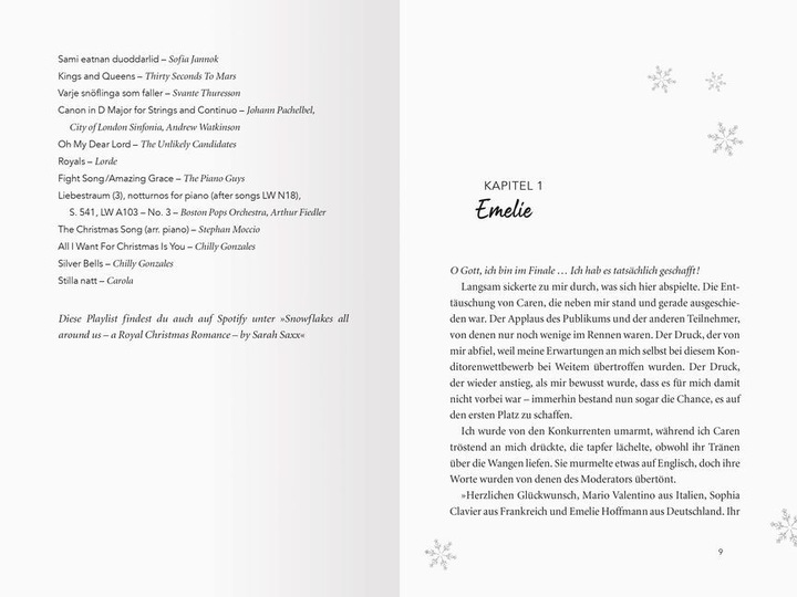Produktbild Ravensburger Snowflakes All Around Us. A Royal Christmas Romance (Wunderschöne Winter-Romantik im verschneiten (Deutsch, Sarah Saxx, Romy Pohl, 2022)