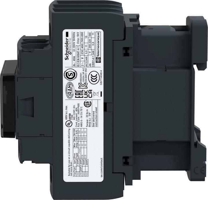 Produktbild Schneider Electric Leistungsschütz LC1D38G7