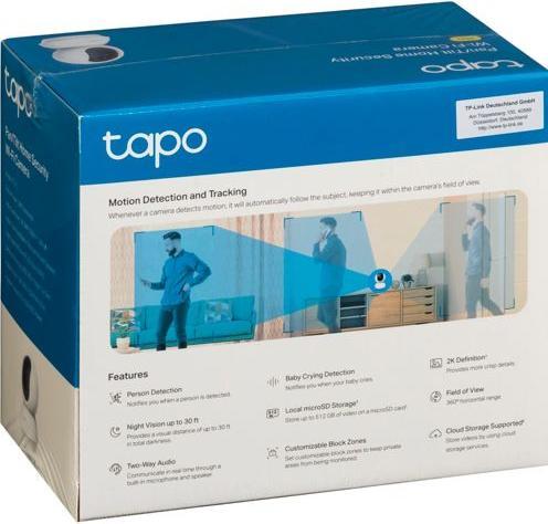 Immagine prodotto TP-Link Tapo TC71 (2304 x 1296 Pixels)