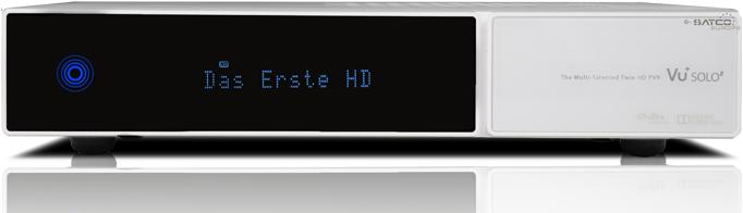 Produktbild Vu+ Solo2, Linux Twin HD-SAT Receiver, white Special. Edition! (DVB-S2)