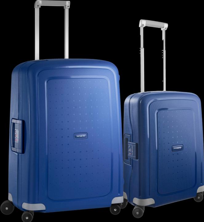 Produktbild Samsonite S'cure Spinner 55+69 cm dunkelblau (34 l)