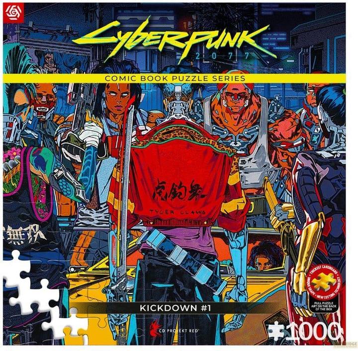Actual product image Cenega Good Loot Comic Book Puzzle: Cyberpunk 2077 Kickdown 1000 elementów (1000 pieces)