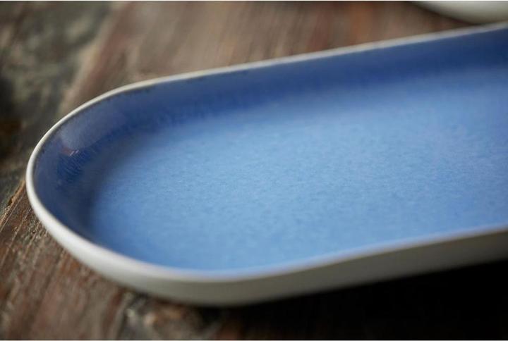 Produktbild Studio Round Servierplatte North 2 Stück, Eisblau shiny