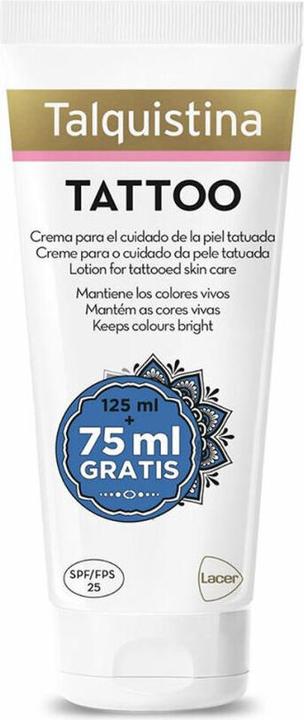 Produktbild Talquistina Tattoo Spf 25+ 125 + 75 Gift 200 Ml - Sunscreen For Tattoo Protection (200 ml, Lotion)