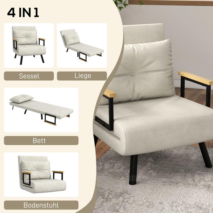 Actual product image Homcom Sleeping chair