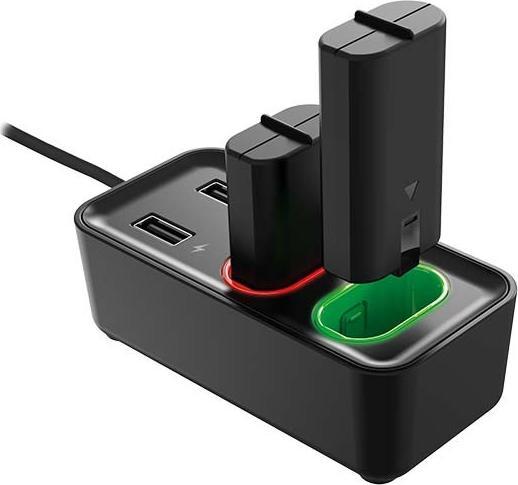 Subsonic Dual charger and hub (Xbox One S, Xbox Series S, Xbox Series X, Xbox One X)