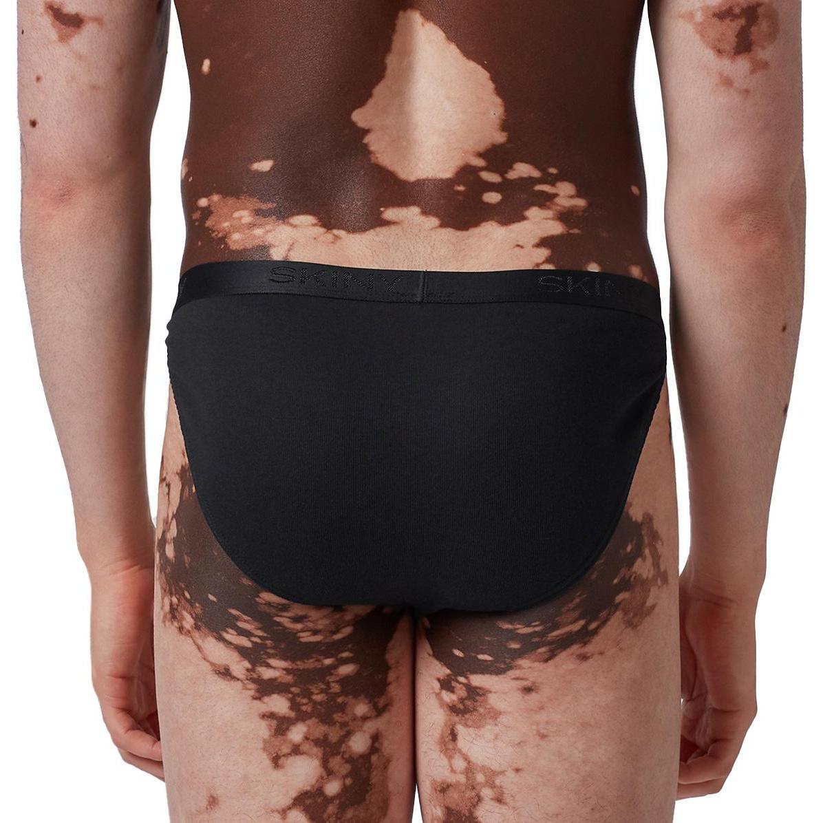 Skiny, Herren, Unterhosen, Slip Klassisch Bequem sitzend, Schwarz, (XXL, 2er Pack)