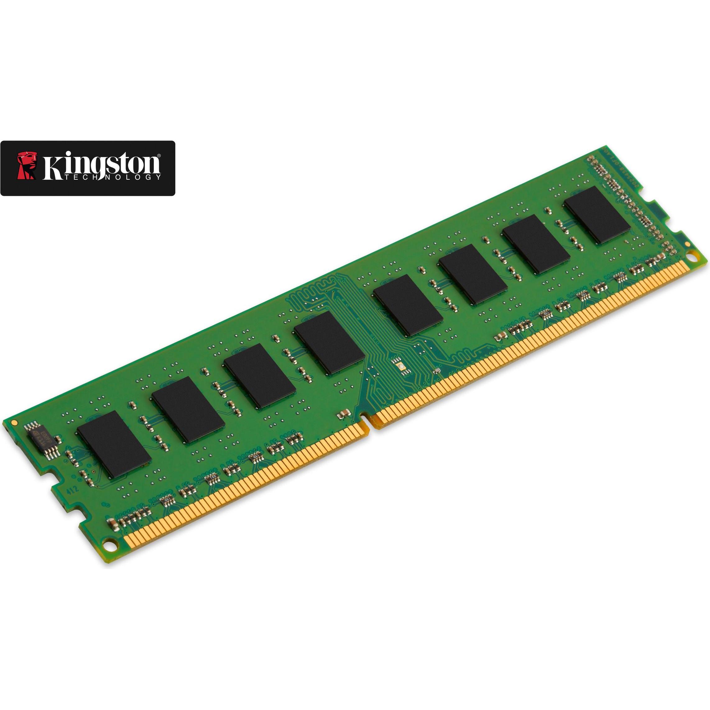 Thumbnail - Kingston Kcp316ns8/4 (1 x 4GB, 1600 MHz, DDR3-RAM, DIMM), RAM, Grün