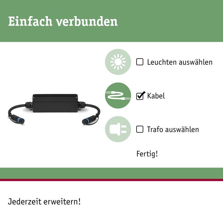 Produktbild Paulmann Outdoor Plug & Shine Connection Box Loxone
