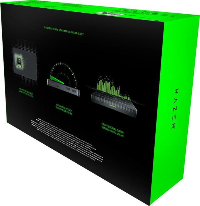Actual product image Razer Ripsaw Game Capture Card (Xbox Series X, Xbox One S, Xbox Series S, PC, PS3, PS4, Wii U, Xbox 360, Xbox One X)