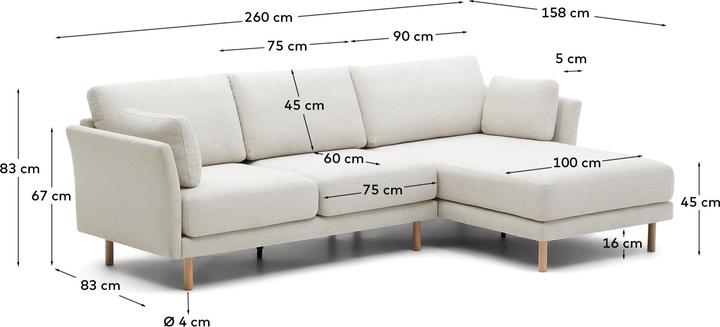 Image du produit Kave Home Gilma (3 places)