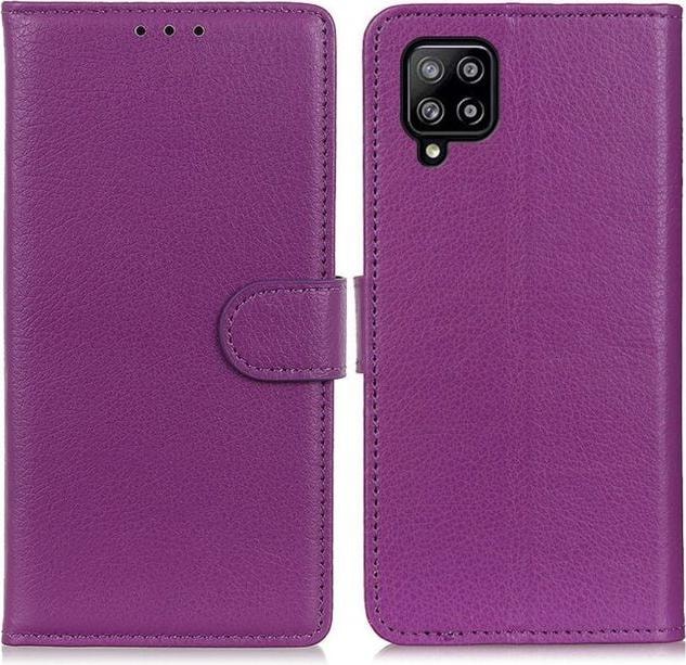 Produktbild MU Classic Litchi Leder Bookcover Series (Samsung Galaxy A22)