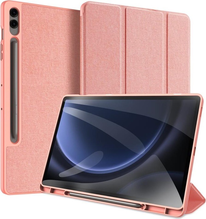 Actual product image Dux Ducis Domo Series Leather Book Cover Case (Galaxy Tab S9 FE+)