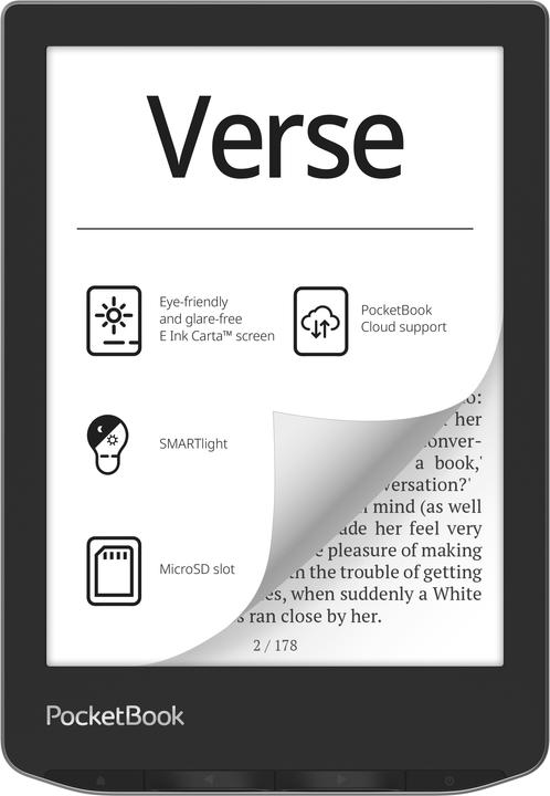 PocketBook Verse (6", 8 GB, Mist Grey)