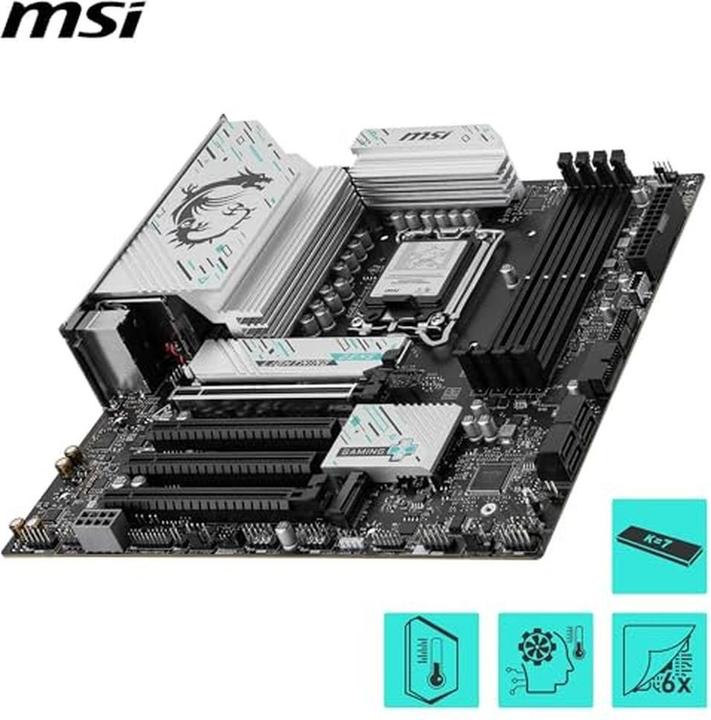Produktbild MSI B860M GAMING PLUS WIFI (LGA 1851, Intel B860, mATX)