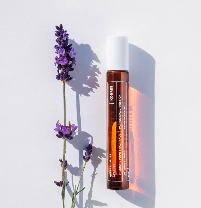 Produktbild Korres Entspannender Lavendel Druckpunkt-Duft Roller-Ball Aromatherapie Parfüm 10ml (Eau de Parfum, 10 ml)