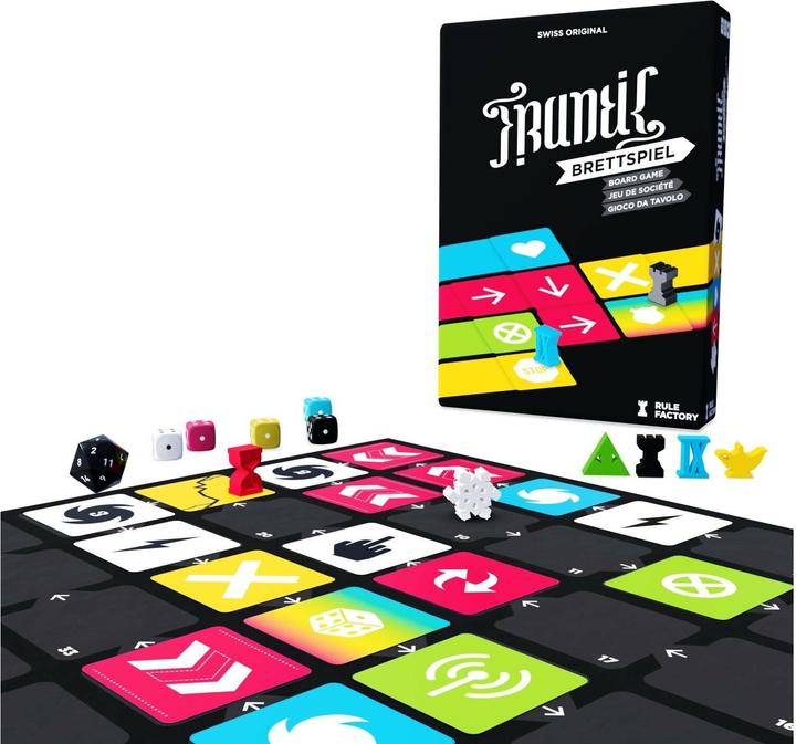 Actual product image Frantic board game (English, French, German, Italian, 2 - 6 Players)