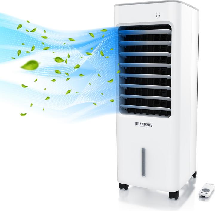 Image du produit Brandson Ventilateur de tour avec refroidissement par eau, réservoir d'eau de 5 litres, filtre à air (62 dB)