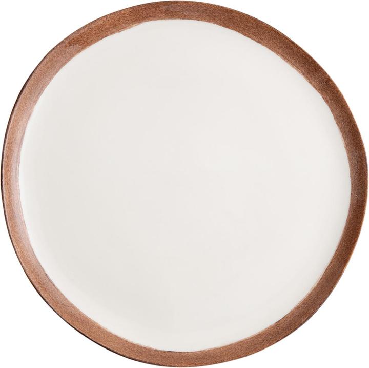 Stamperia Bertozzi Ø 26 cm Speiseteller Bordo braun (26 cm)