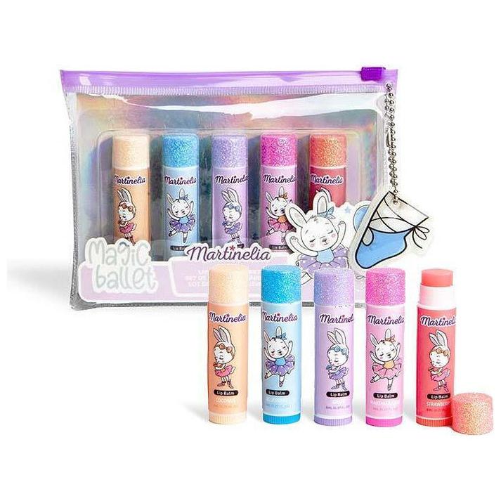 Martinelia Παιχνίδια Όμορφιας Magic Ballet Lip Balm 5Pcs Set MA12255