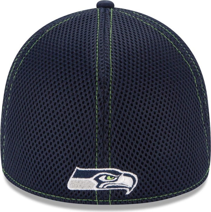 Actual product image New Era 39Thirty Stretch Mesh Cap - Seattle Seahawks - M/L (M/L)