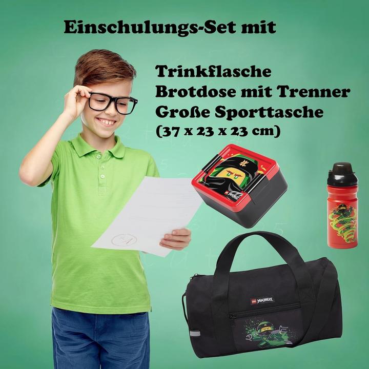 Produktbild Familando Schulranzen-Set Easy Green