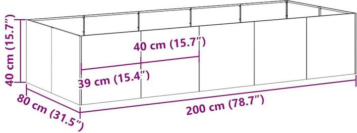 Immagine prodotto vidaXL Pflanzgefäss