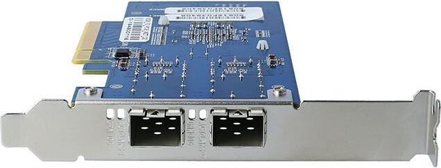Actual product image BlueLAN Converged Network Adapter X520-DA2, Ethernet, FCoE, 10GbE Dual Port SFP+, Chipset: Intel 82599, PC (Mini PCI Express)