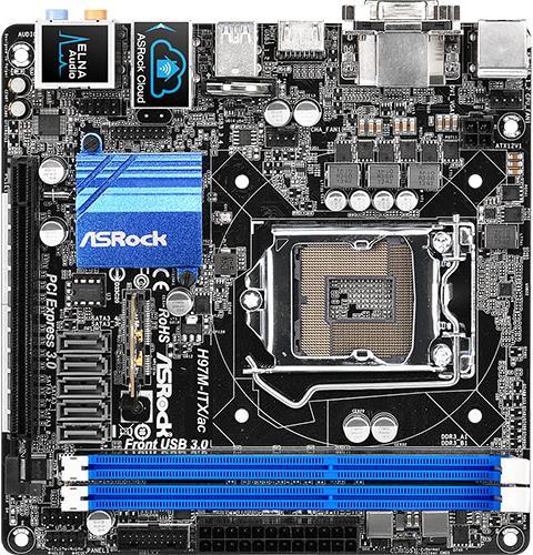 Immagine prodotto AsRock H97M-ITX/ac (LGA 1150, Mini-ITX)