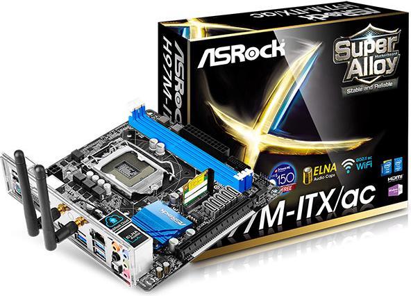 Immagine prodotto AsRock H97M-ITX/ac (LGA 1150, Mini-ITX)