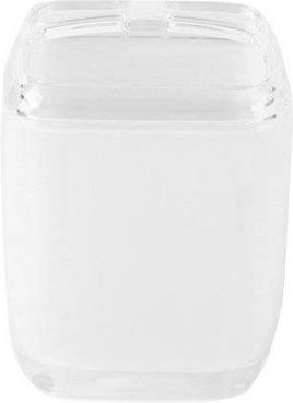 Domoletti Acrylic Toothbrush Holder. Size/7x7x9cm (7 x 7 x 9 cm)
