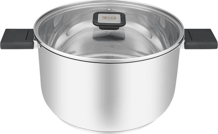 Actual product image Resto CASSEROLE D24CM 5.8L/92205 (Saucepan, Stainless steel, 24 x 14 cm)