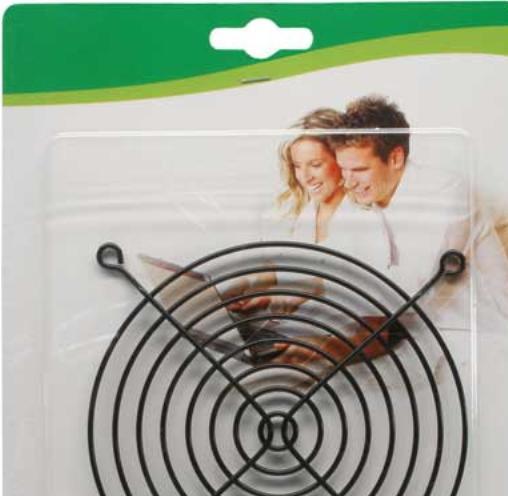 Actual product image InLine Fan grille metal