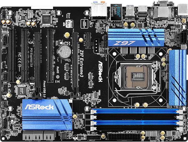Produktbild AsRock Z97 Extreme3 (LGA 1150, Intel Z97, ATX)