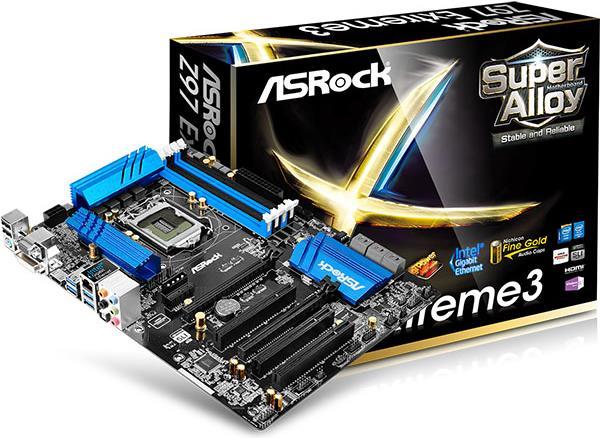 Produktbild AsRock Z97 Extreme3 (LGA 1150, Intel Z97, ATX)