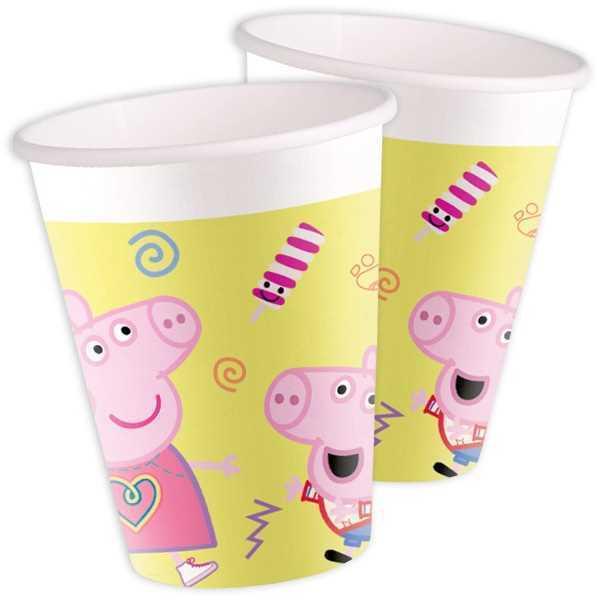Actual product image JT Party mug Peppa Pig (8x)