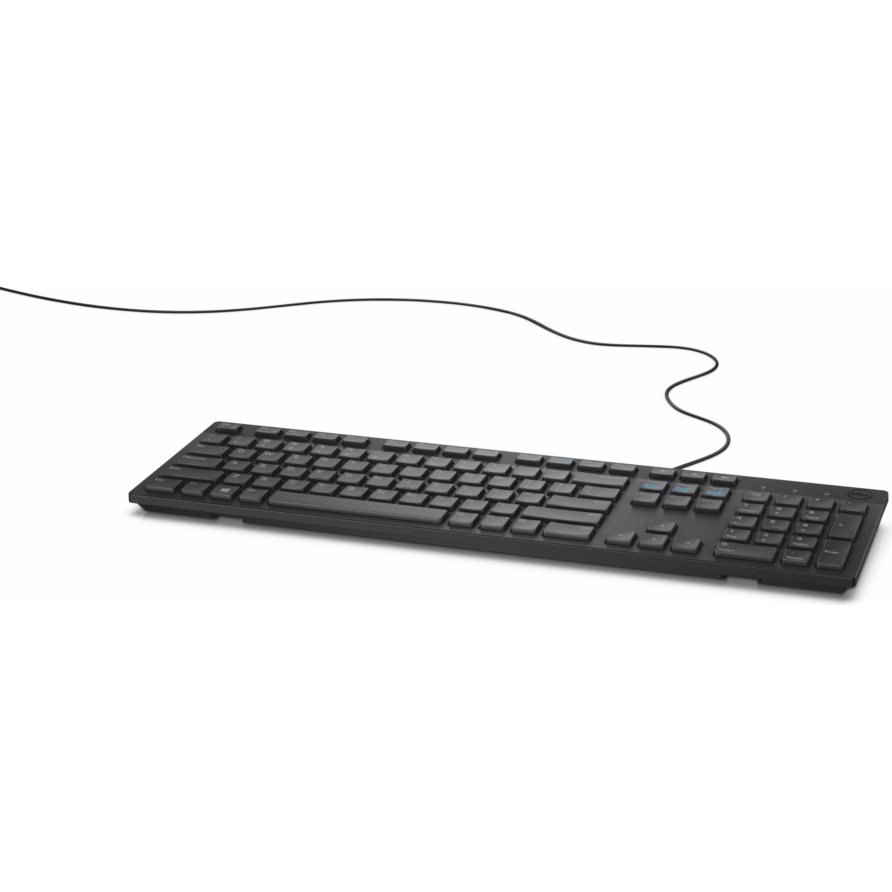 Thumbnail - Dell Kb216 (DE, Kabelgebunden), Tastatur, Schwarz