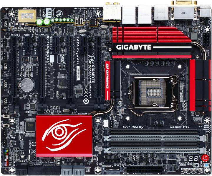 Produktbild Gigabyte GA-Z97X-Gaming G1 (LGA 1150, Intel Z97, ATX)