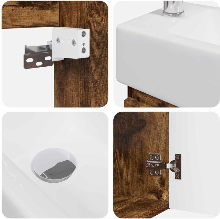 Actual product image vidaXL Badezimmer-Waschtisch (455 mm, 225 mm)