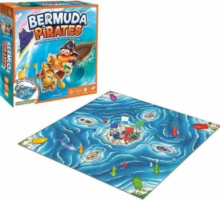 Actual product image Asmodée Pirate Bermuda (French, 2 - 4 Players)