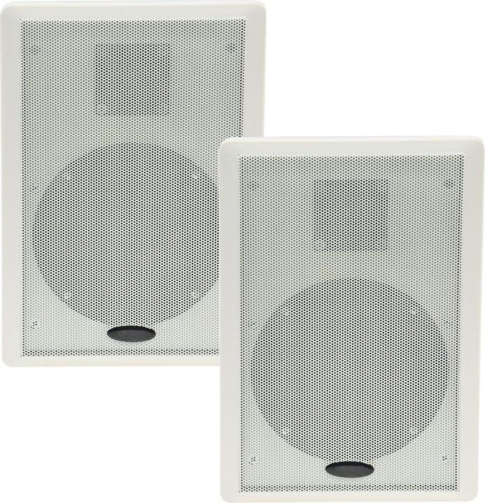 Image du produit Chilitec Enceinte plate 17804, 40 W, blanc, 2 pièces (Passif, Couples)