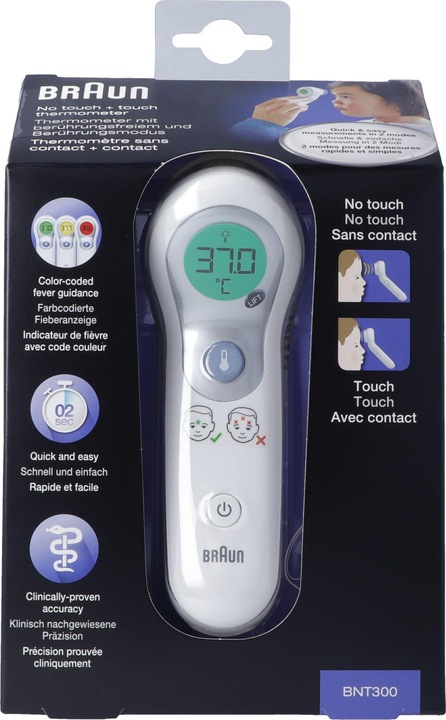Image du produit Braun BNT 300 No Touch (Front, Sans contact)