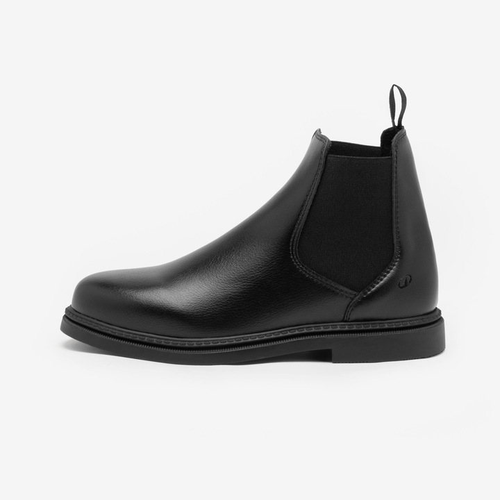 Caperlan Boots équitation synthétique junior - 500 noires