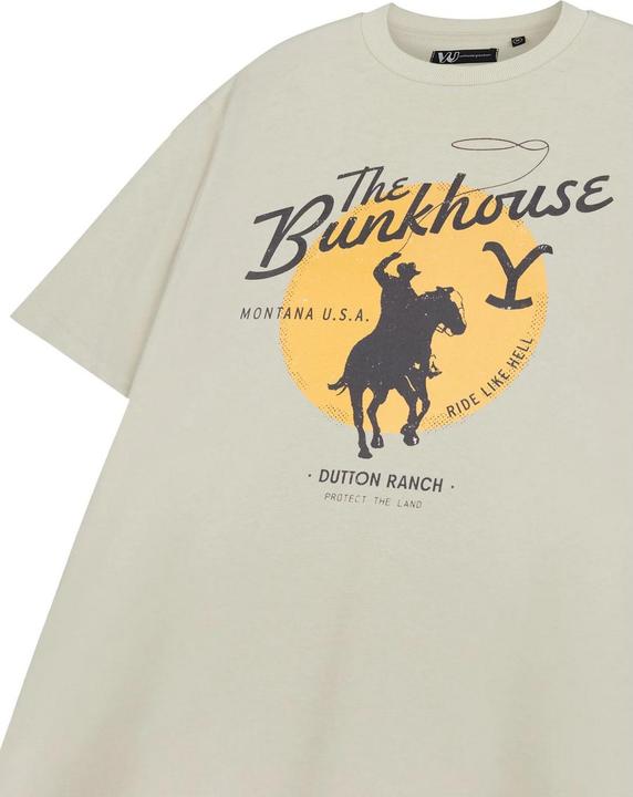 Immagine prodotto Yellowstone The Bunkhouse Maglietta Maniche Corte Uomo (L)