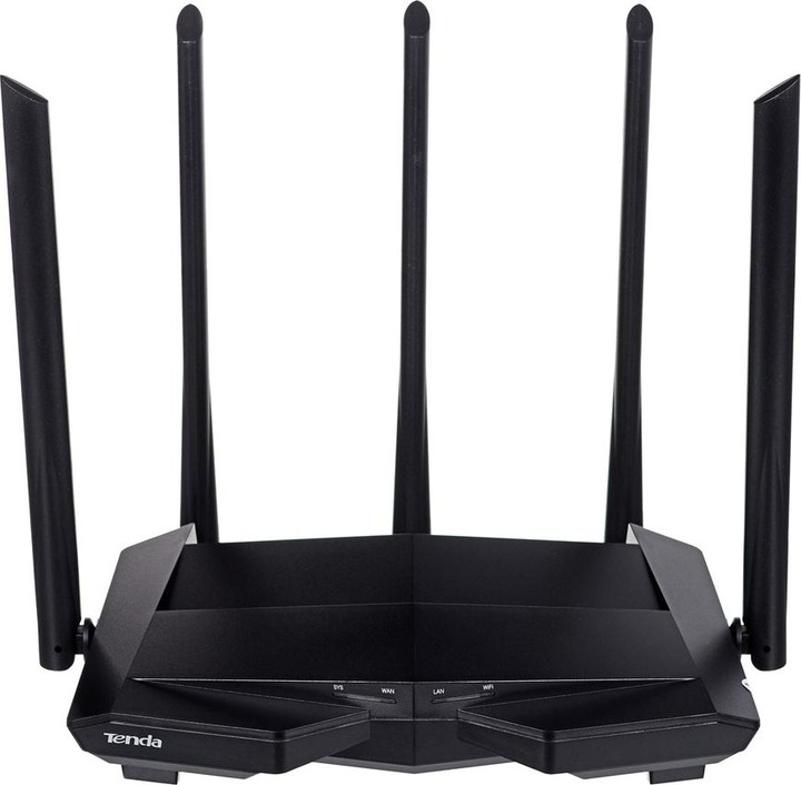 Actual product image Tenda AC11 WLAN Router Gigabit Ethernet Dual-Band (2 4 GHz/5 GHz) Black