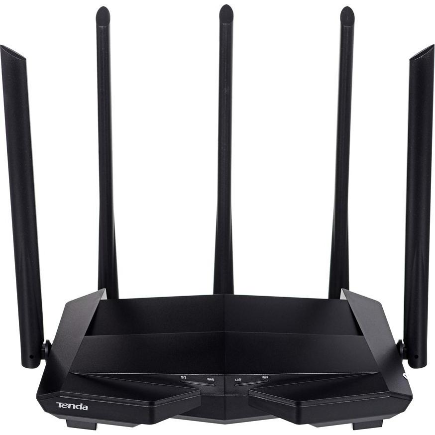 Tenda AC11 WLAN-Router Gigabit Ethernet Dual-Band (2 4 GHz/5 GHz) Schwarz, Router, Schwarz