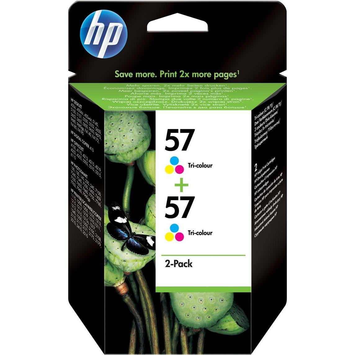 HP, Druckerpatrone, 57 (M, C, Y)