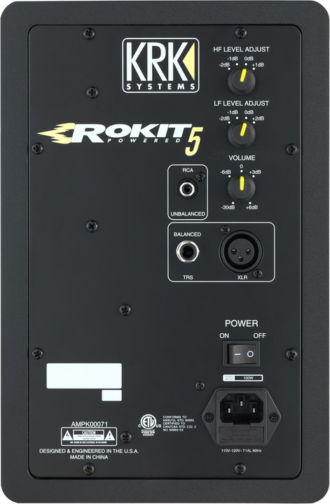 Produktbild KRK Rokit 5 G3 (Aktiv, 1 Stk., 1x 50 W)